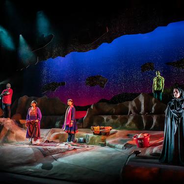 The A Thousand Splendid Suns company performing at Hackney Empire