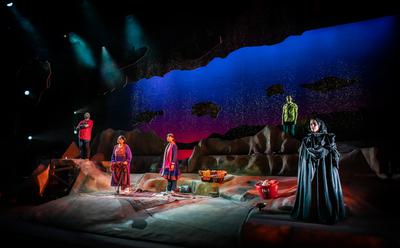 The A Thousand Splendid Suns company performing at Hackney Empire